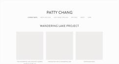 Desktop Screenshot of pattychang.com